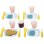 Juego de rol Ecoiffier Vert Azur Set de Desayuno 35 piezas eco-responsable