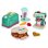 Juego de cocina infantil Ecoiffier 4 en 1 Tostadora Gofrera Batidora Percolador
