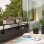 Jardinera LECHUZA Balconera Stone 80 Autorregulável 12 L Cinza