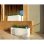 Jardinière Artevasi Rimini Gris Clair Système Arrosage Auto 17L