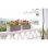 Jardinière Artevasi Rimini Gris Clair Système Arrosage Auto 17L