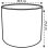 Vaso da Interno Elho B.for Soft Round 30 cm Verde Foglia Plastica Riciclata