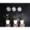 Vaso Artevasi San Remo 42 BR Branco Brilho Interior/Exterior Pack 2