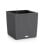 Macetero LECHUZA Cube Cottage 30 Autorriego Granito Gris 30x30x30 cm