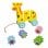 Brinquedo de Puxar ANDREU Toys Girafa Multicolor 2 anos