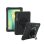 Hülle Mobilis 072006 Galaxy Tab S10 FE/S9 FE silikon schwarz mit Schulterriemen