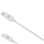 Câble USB-C vers Lightning Celly 1 m blanc