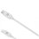 Câble USB-C vers Lightning Celly 1 m blanc