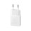 Cargador Samsung 15W USB tipo C a tipo C blanco compacto
