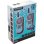Walkie Talkie Infantil 1 km 16 Canais Ecrã LCD Modo Kid-Zone Recarregável USB