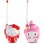 Walkie Talkies Hello Kitty 3D Pack 2 Rosa 50m