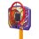 VTech Panier de basket interactif ajustable 3 modes de jeu écran LED 108-141 cm