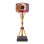 VTech Panier de basket interactif ajustable 3 modes de jeu écran LED 108-141 cm