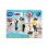 VTech Panier de basket interactif ajustable 3 modes de jeu écran LED 108-141 cm