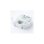 Nastro etichette DYMO D2 6mm poliestere bianco 10 m