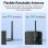 Adaptateur USB Vention Bluetooth 6.0 avec Antenne à Haut Gain