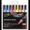 Set 8 Posca M5 Uni-ball Stifte Pastellfarben