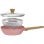 Casseruola Arthur Martin AM0333 3 Pezzi Ceramica Rosa Alluminio Forgiato Induzione
