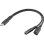 Cabo Adaptador USB-C Renkforce RF-7116124 60W DAC Hi-Fi Áudio e Carga