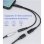 Cabo Adaptador USB-C Renkforce RF-7116124 60W DAC Hi-Fi Áudio e Carga
