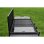 Barbacoa de gas Grill Garden negra con tapa protectora, encendido piezo, 3-4 quemadores