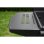 Barbacoa de gas Grill Garden negra con tapa protectora, encendido piezo, 3-4 quemadores