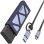 PC-Gehäuse Benfei NVMe M.2 Aluminium Grau mit USB-A und USB-C