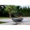 Vaso da giardino EDA Graphit Up Ovale Ø59 cm 39 L Grigio Anthracite Doppia Parete Anti-UV