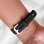 Bracelet Sport Avizar pour Huawei Watch Fit 2 Silicium Noir 20 mm