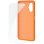 Hülle SPC Wuum One Protection Pack Silikon Orange mit Panzerglas für SPC Wuum One