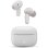 Auriculares SPC Ether 3 Pro inalámbricos Bluetooth con Cancelación de Ruido, doble conexión y control táctil blanco