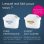Wasserfilter-Karaffe Brita Style Essential 2,4L 1,4L gefiltert Smart Light Maxtra Pro