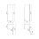Frigorífico Una Puerta Smeg FS18EV3HX Defrost 186 cm 390 L E Acero inoxidable