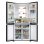 Réfrigérateur Multidoor Haier HCR7818DWPT No Frost 181,5cm 463L D Noir