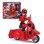 Muñeca Bandai Ladybug Lucky Charm 26 cm con Scooter Switch'n Go transformable
