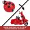 Muñeca Bandai Ladybug Lucky Charm 26 cm con Scooter Switch'n Go transformable