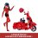 Muñeca Bandai Ladybug Lucky Charm 26 cm con Scooter Switch'n Go transformable
