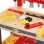 Mesa de Trabajo Infantil Grande ECOIFFIER con 28 Accesorios y Taladro