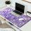Almofada de rato gaming Cinereplicas CR2522 800 x 350 mm violeta neoprene