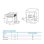 Horno Multifunción Midea MBOG2-D2M90(WH) 70L 60cm Hidrolítico con WiFi Blanco
