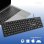 Teclado IGGUAL CK-STANDARD-105T com fios USB completo QWERTY preto