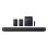 Barra de Sonido Samsung Q990H 11.1.4 756W Bluetooth WiFi Dolby Atmos Noire