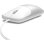 Ratón Satechi Slim LX USB-C 1200 DPI Argent Blanc Ergonomique Ambidextre