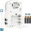 Timbre Geemarc CL12 con amplificador de volumen y señal luminosa