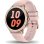Gravity GT5-5 Bluetooth 1,32" Rose Gold Bracelet Acier Silicone IP68 Tensiomètre