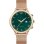 Gravity GT5-5 Bluetooth 1,32" Rose Gold Bracelet Acier Silicone IP68 Tensiomètre