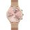 Gravity GT5-5 Bluetooth 1,32" Rose Gold Bracelet Acier Silicone IP68 Tensiomètre