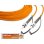 Cable de fibra óptica Wirewin LSP-50 ST-ST OM2 multimodo 1 m