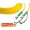Cable de fibra óptica Wirewin LSP-50 ST-ST OM2 multimodo 1 m