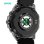 Bwoo WA-08 Bluetooth GPS 36mm Schwarz IP67 Pulsmesser Blutdruckmesser